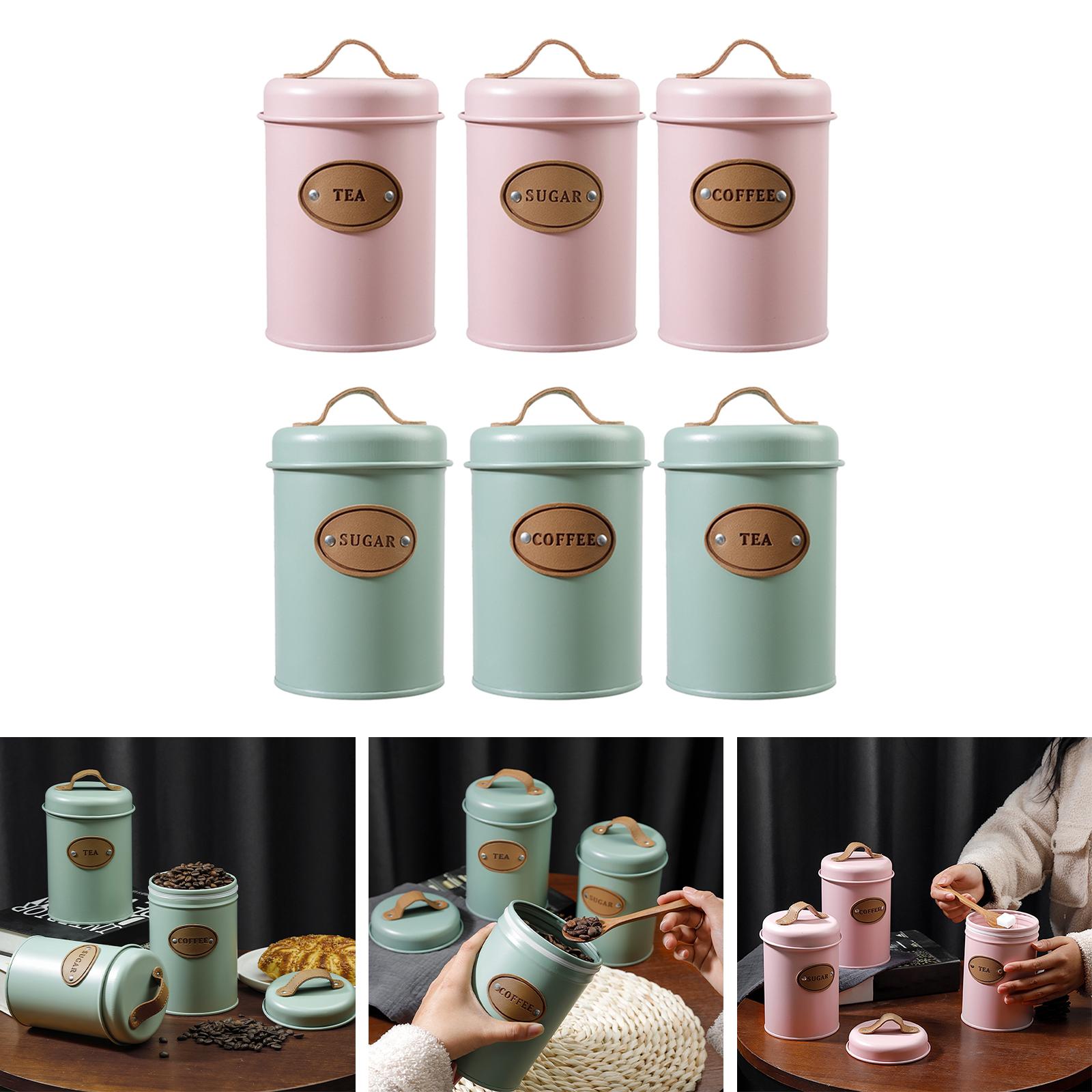 Food Storage Jars & Containers - 3 Parçalı Çok Amaçlı Mutfak Saklama