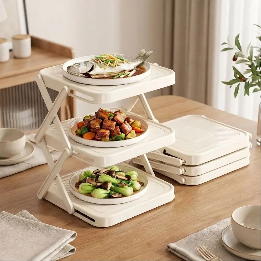 Food Storage And Preparation - 3/4 Katlı Yemek Hazırlık Rafı Yer