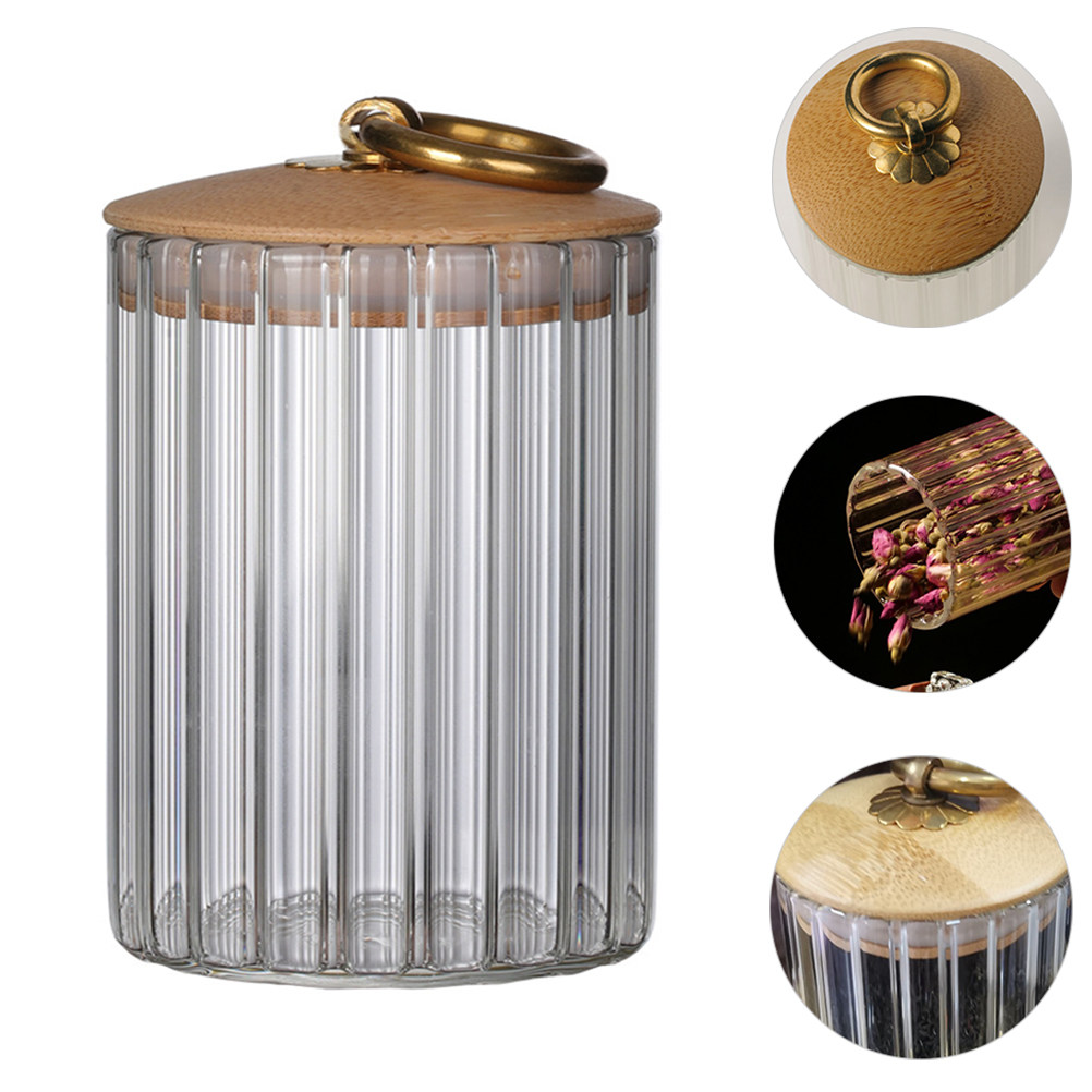 Food Storage Jars Airtight - Hava Geçirmez Cam Saklama Kavanozları Çay