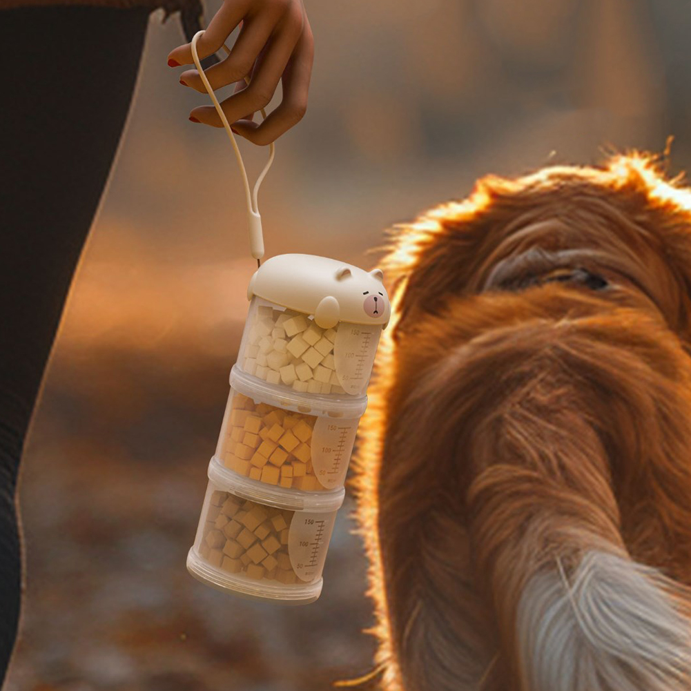 Food Storage Jars Airtight - Hava geçirmez açık köpek muamele kavanoz