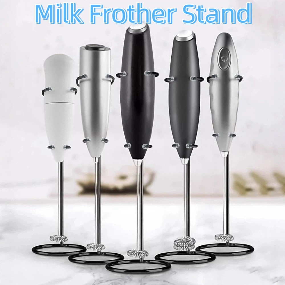 Food Storage And Preparation - Metal Stand Çok Fonksiyonlu Süt Köpürtücü