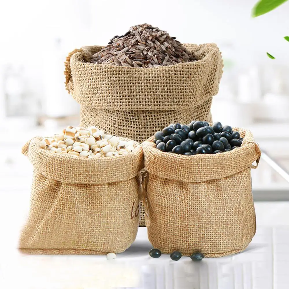 Food Storage In Roots - Doğal çuval çuval jüt patates saklama