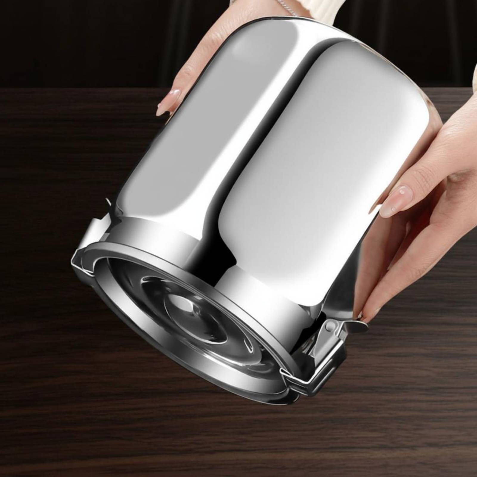 Food Storage Jars Airtight - Hava Geçirmez Paslanmaz Çelik Saklama Kabı