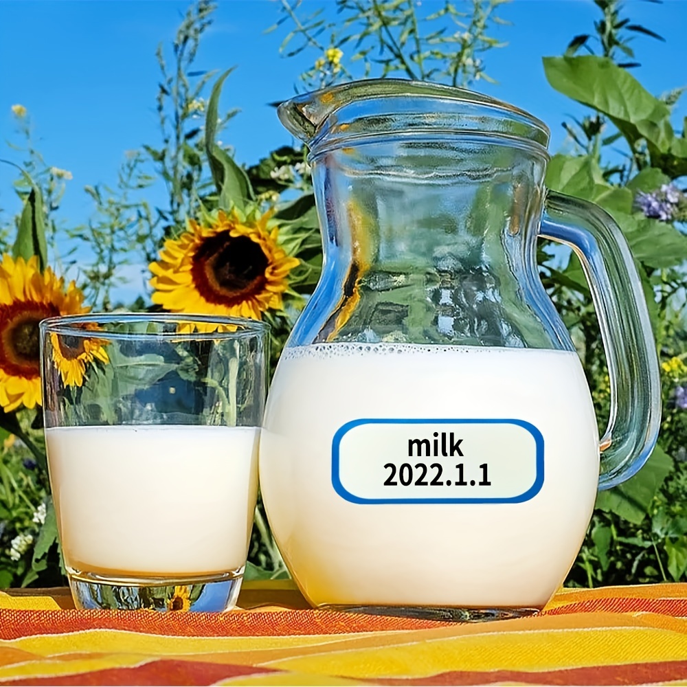 Food Storage Jar Labels - Kendinden Yapışkanlı Mutfak Etiketleri, Yiyecek Saklama