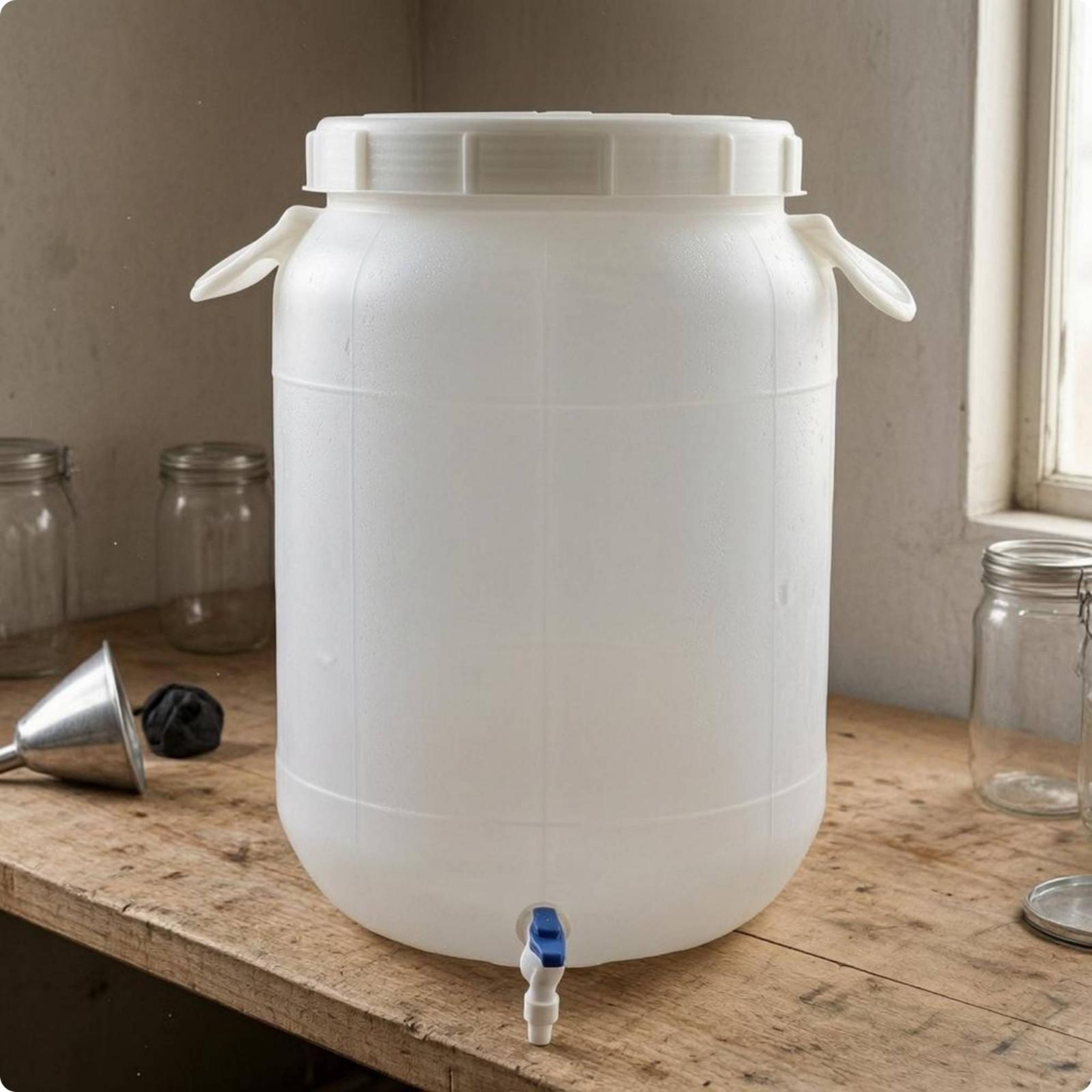 Food Storage And Container - Gıda Sınıfı Plastik Saklama Varili Dayanıklı
