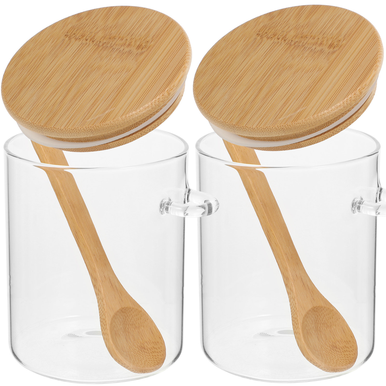 Food Storage Jars & Containers - 2 Adet Un Şeker Saklama Kapları