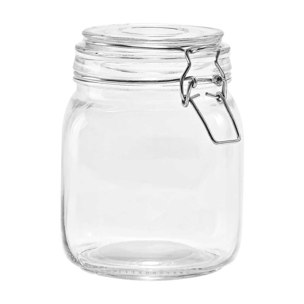 Food Storage Jars & Containers - Mainstays 38 oz Cam Gıda Saklama