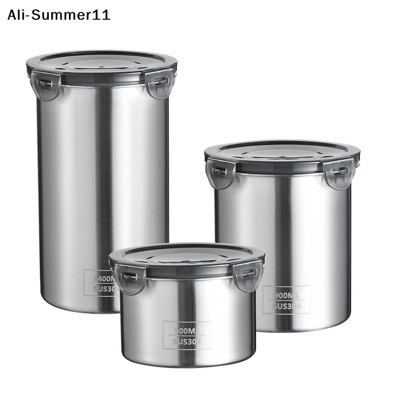 Food Storage Stainless Steel Containers - 【Ag】【Rw】1 Adet 2025 Yeni Paslanmaz Çelik