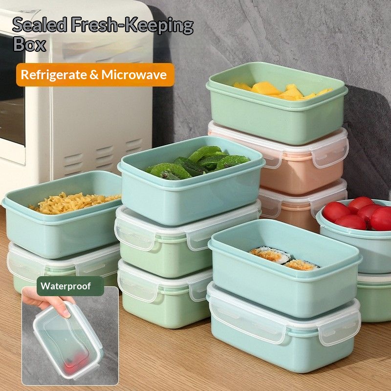 Food Storage Containers Set - Hava Geçirmeyen Gıda Saklama Kapları BPA