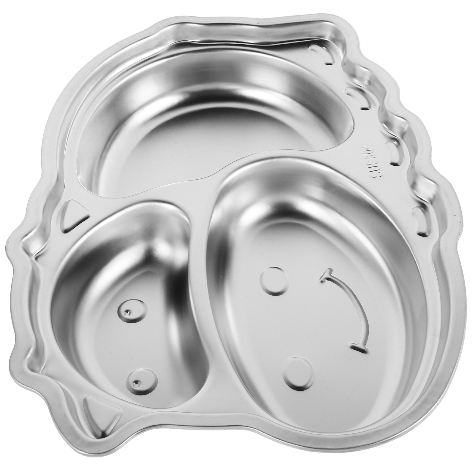 Food Storage Stainless Steel Containers - Yiyecek Saklama Kapları Yemek Tepsisi Bölmeli