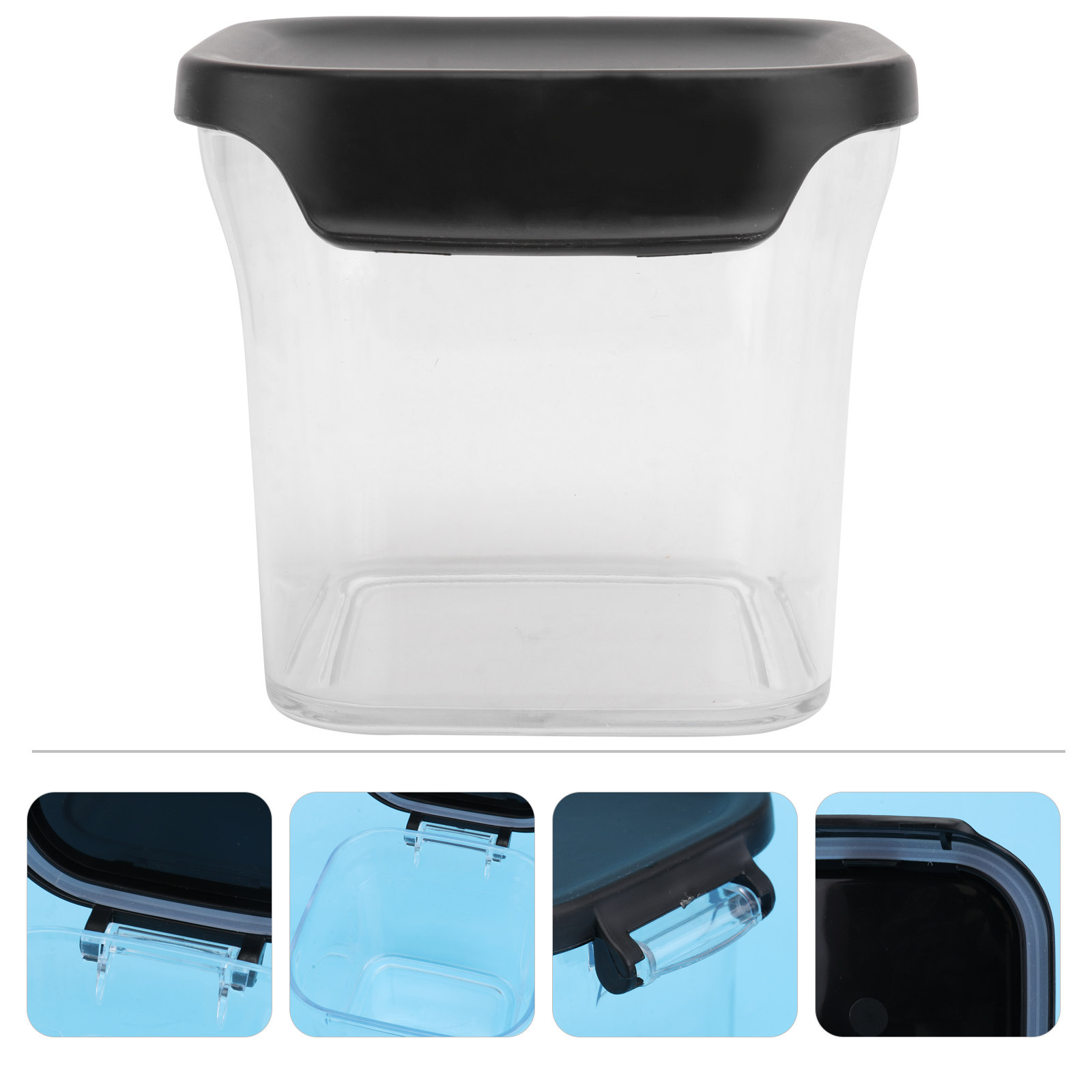 Food Storage Jars Airtight - 630 ml Gıda Sınıfı Şeffaf Hava