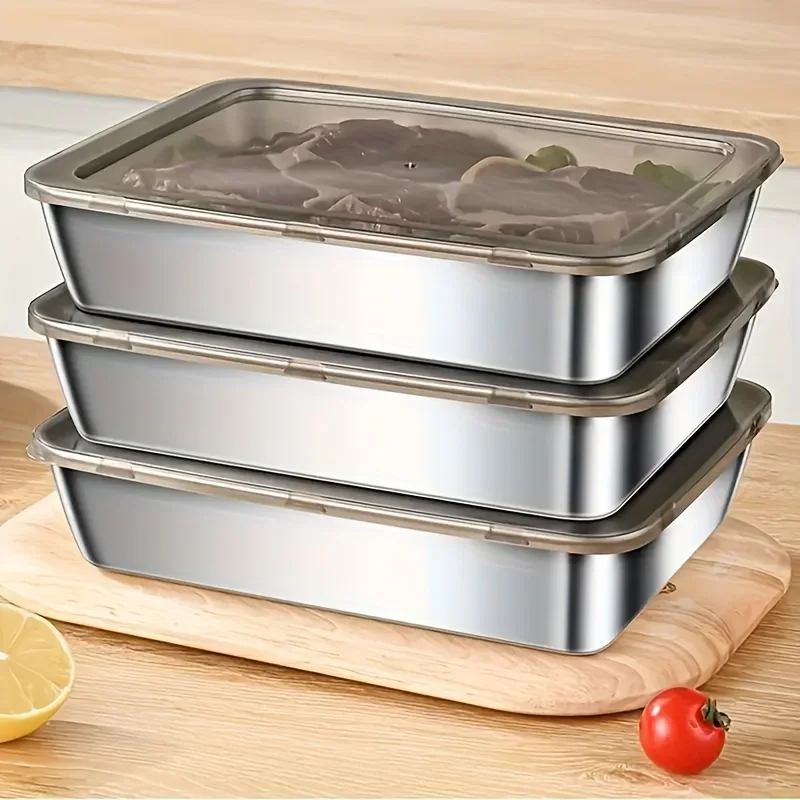 5'li Paslanmaz Çelik Gıda Sakl - Food Storage Home incelemesi ve fiyatı