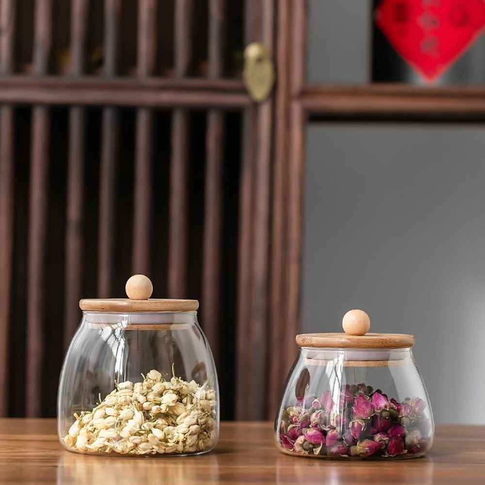 Ahşap Kapaklı Cam Mühürlü Kava - Glass Food Storage Xl incelemesi ve fiyatı