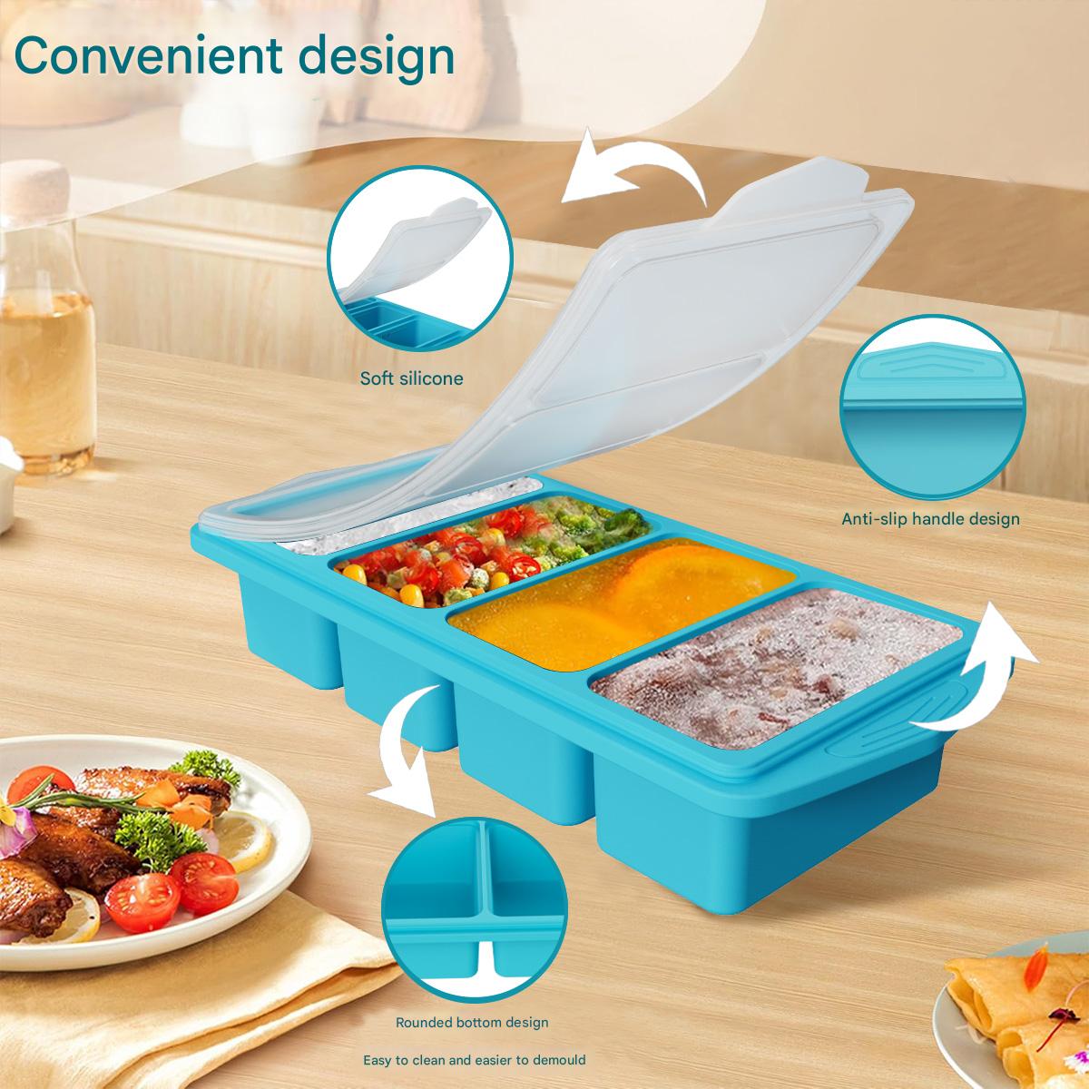 Büyük Silikon Buz Kalıbı, Kapa - Xl Food Storage Containers With Lids incelemesi ve fiyatı