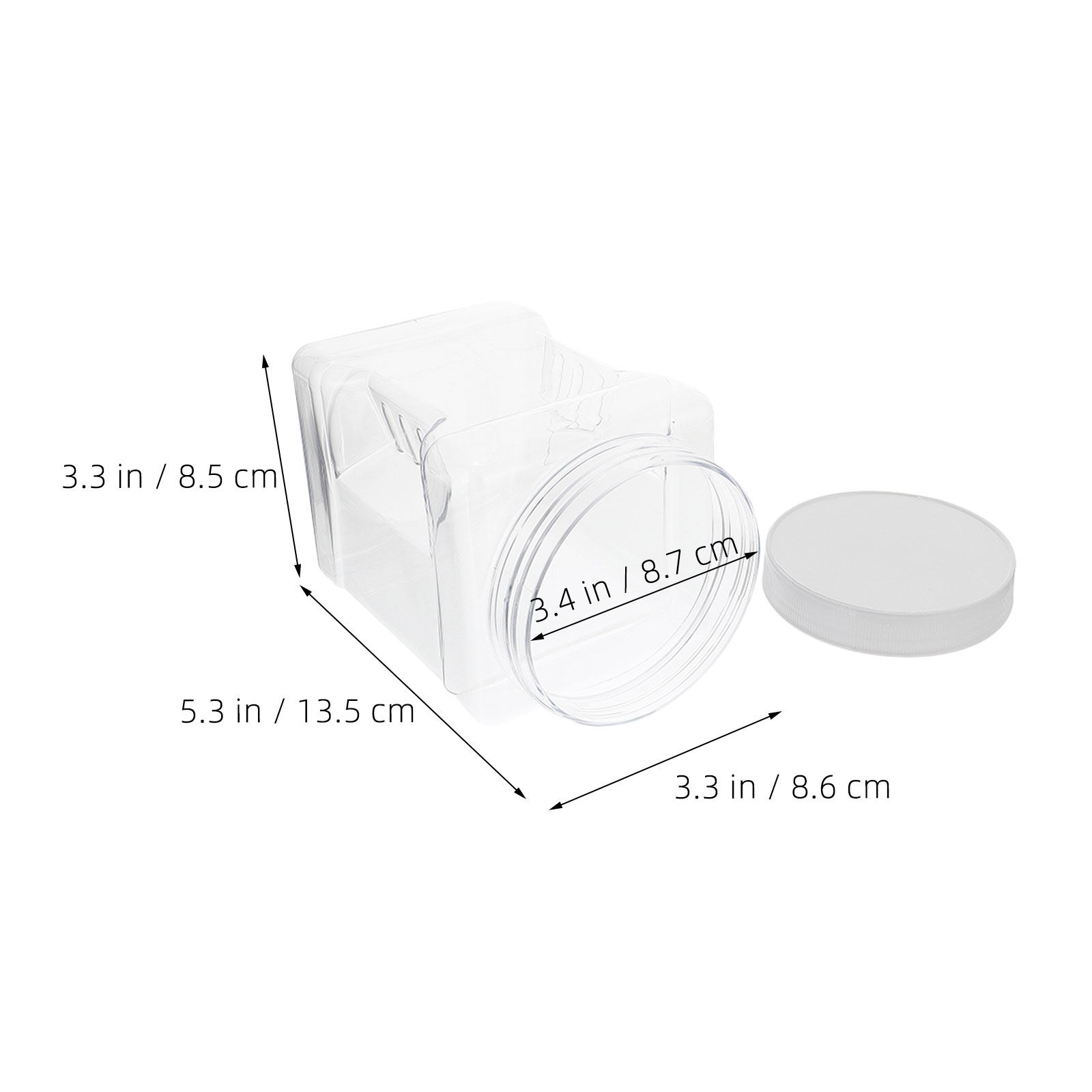 6 Adet Şeffaf Saklama Kavanozu - Food Storage Jars & Containers incelemesi ve fiyatı