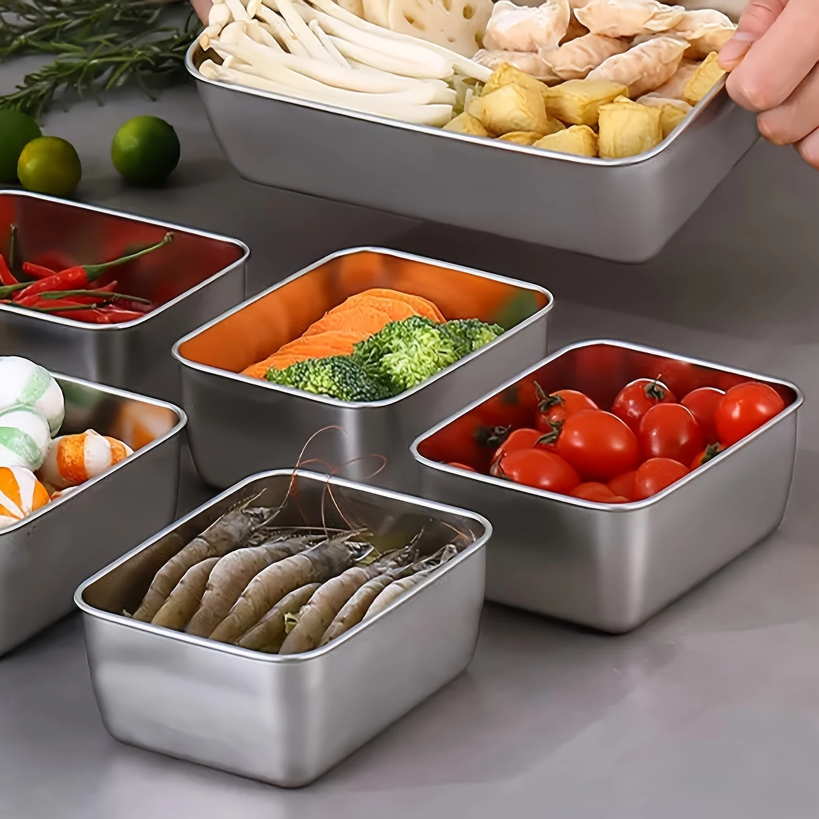 Paslanmaz Çelik Gıda Saklama K - Food Storage Containers Set incelemesi ve fiyatı