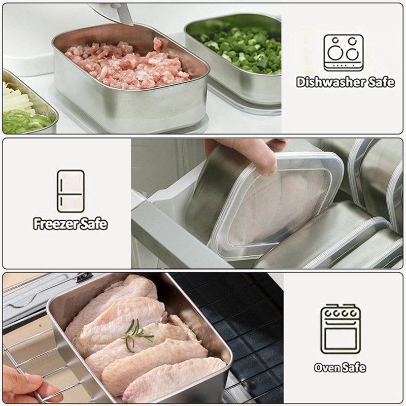 Paslanmaz Çelik Gıda Saklama K - Food Storage Box incelemesi ve fiyatı