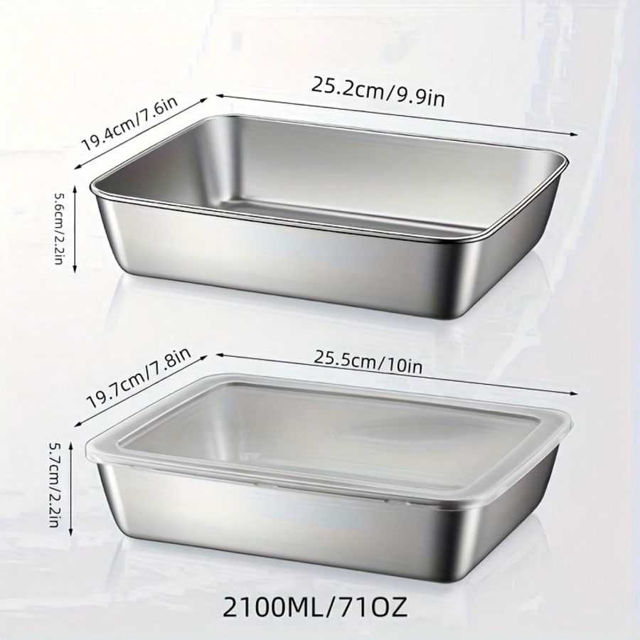 Şeffaf Kapaklı 5 Parçalı Pasla - Xl Food Storage Containers With Lids incelemesi ve fiyatı