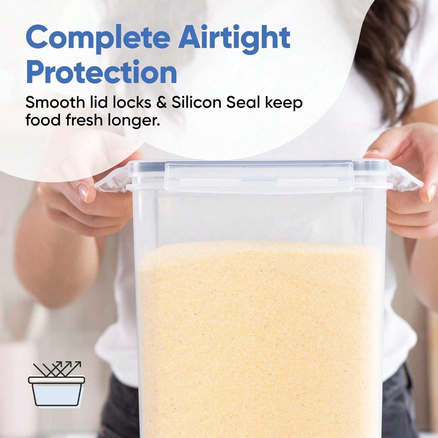 Ekstra Büyük Un ve Şeker Sakla - Food Storage Containers Set incelemesi ve fiyatı