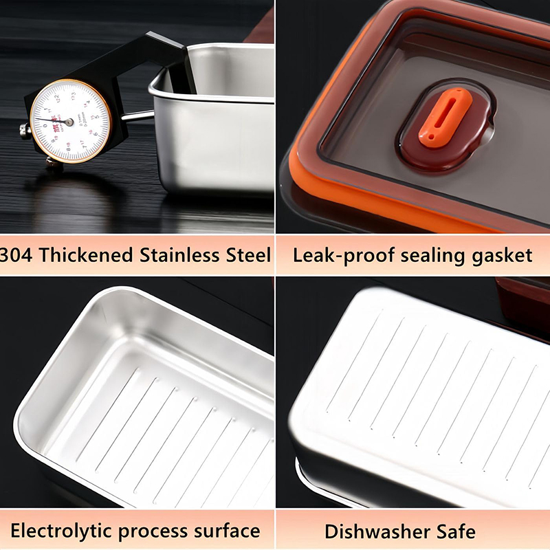 Kapaklı Saklama Kapları Hava G - Food Storage Stainless Steel Containers incelemesi ve fiyatı