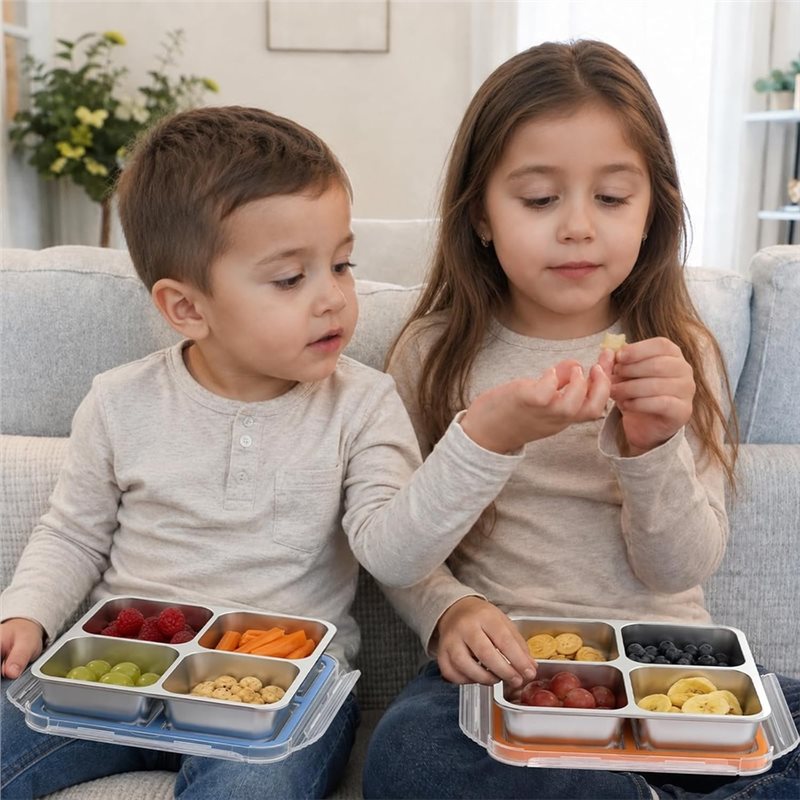 GIGI 4'lü Paslanmaz Çelik Atış - Food Storage Stainless Steel Containers incelemesi ve fiyatı