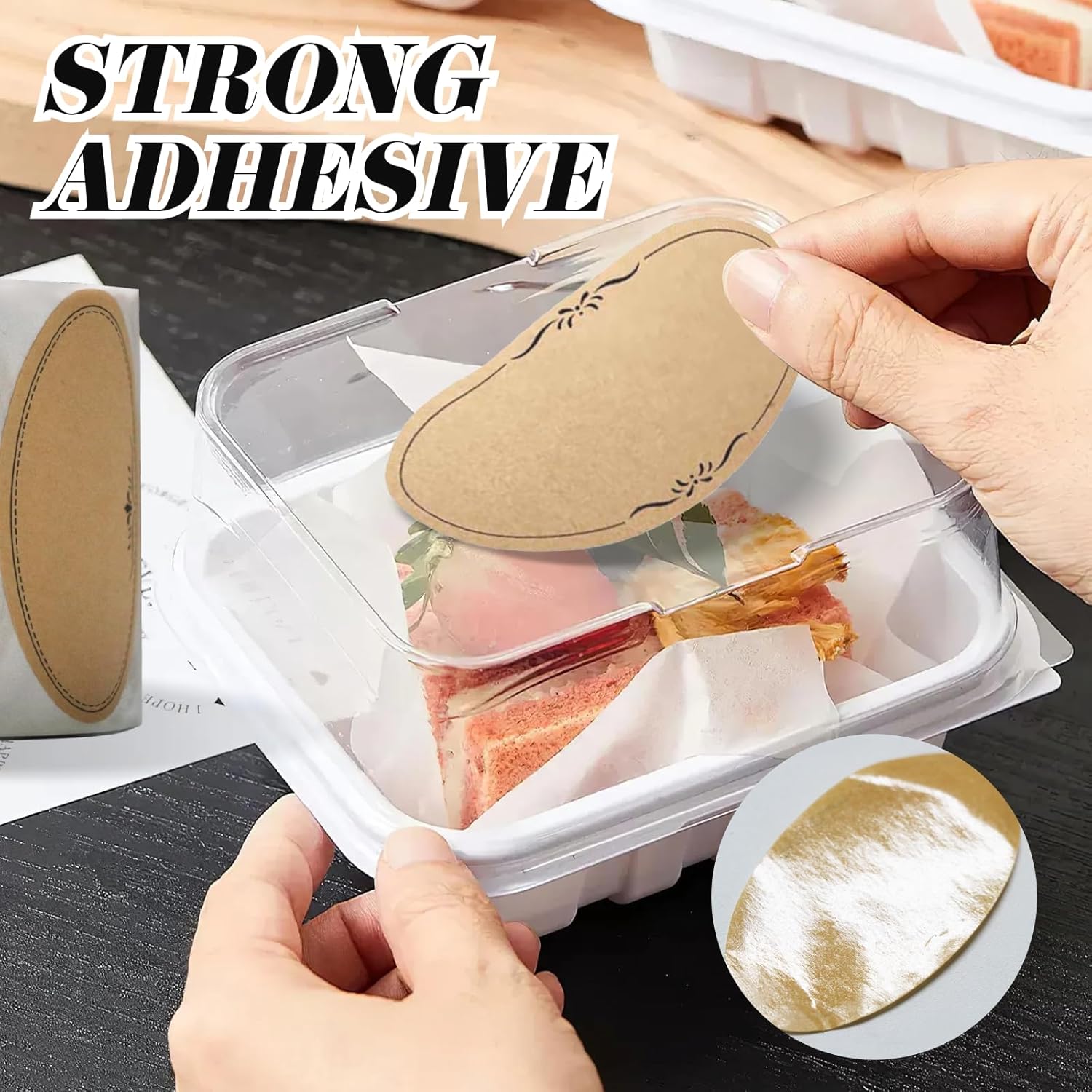 500 Adet Mason Kavanoz Etiketl - Food Storage Jar Labels incelemesi ve fiyatı
