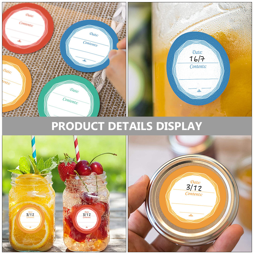 60 Adet Taşınabilir Tarih Etik - Food Storage Jar Labels incelemesi ve fiyatı