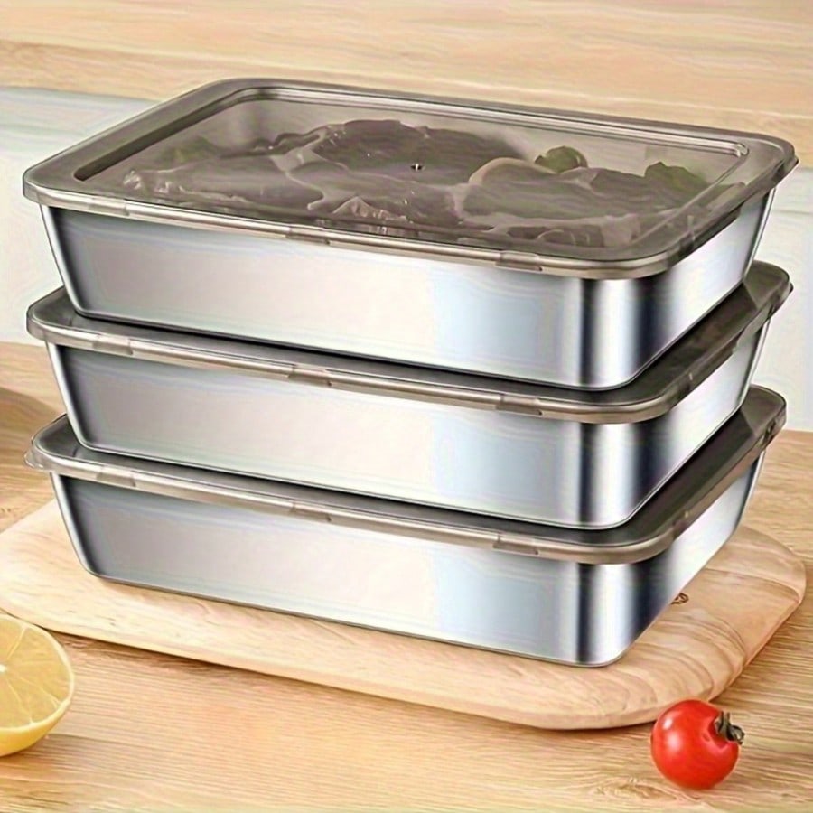 6 Parça (3 Kutu + 3 Kapak) Pas - Food Storage Containers Set incelemesi ve fiyatı