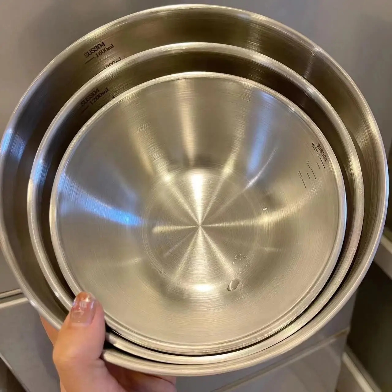 1-3 Paslanmaz Çelik Kase Seti  - Food Storage Home incelemesi ve fiyatı