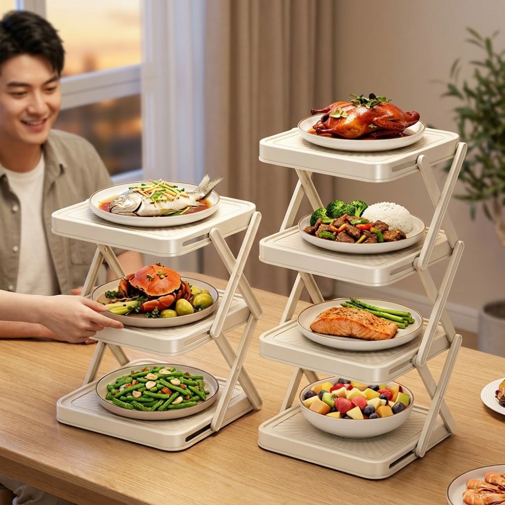 3/4 Katlı Hazırlık Tabağı Sakl - Food Storage And Preparation incelemesi ve fiyatı