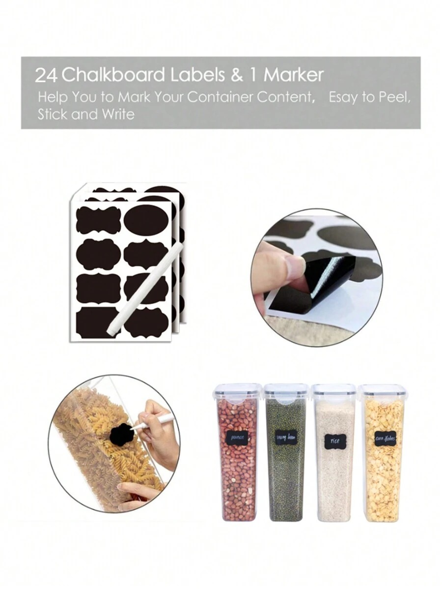 1/3/5/7 adet gıda saklama kava - Food Storage Jar Labels incelemesi ve fiyatı