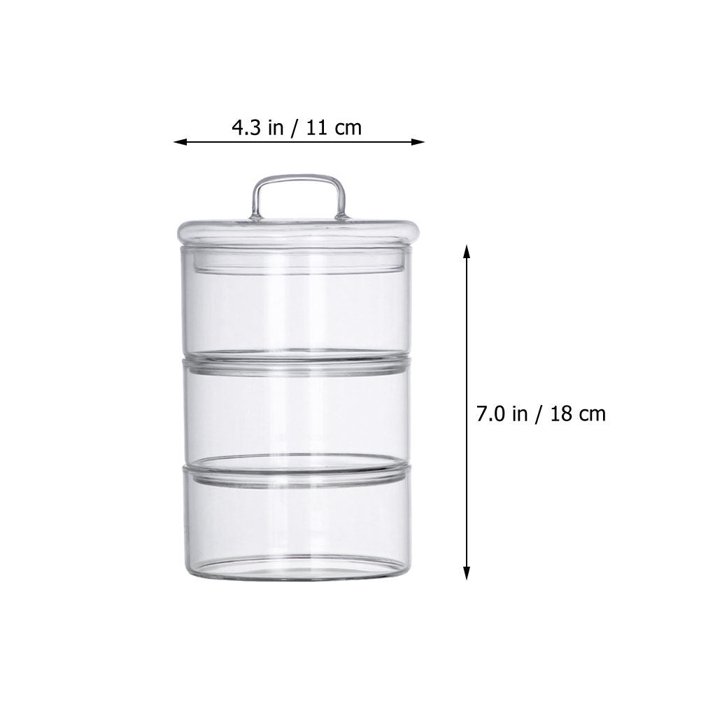 1 takım şeffaf cam saklama kab - Food Storage Jars & Containers incelemesi ve fiyatı