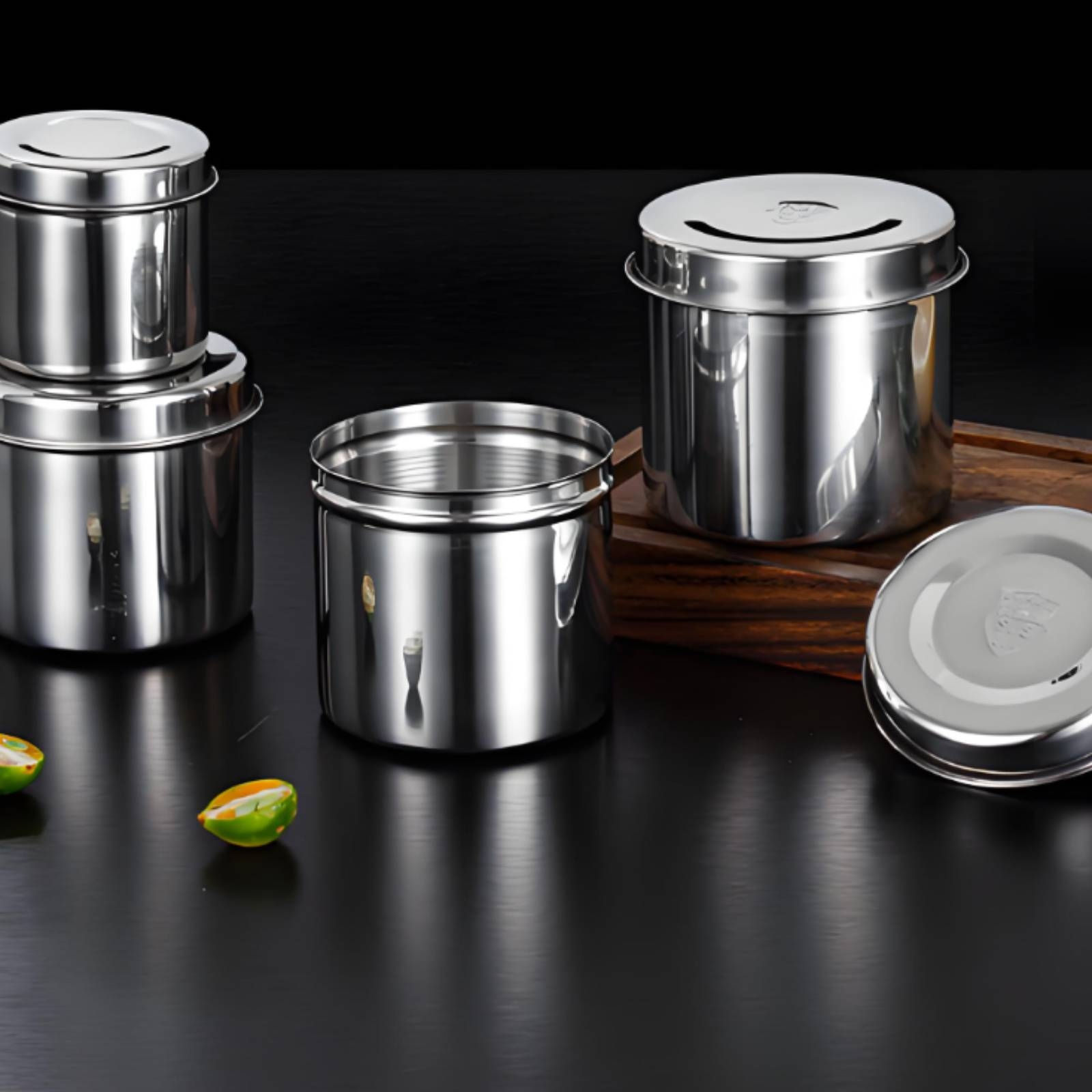 Paslanmaz Çelik Numune Kutusu  - Food Storage Stainless Steel Containers incelemesi ve fiyatı