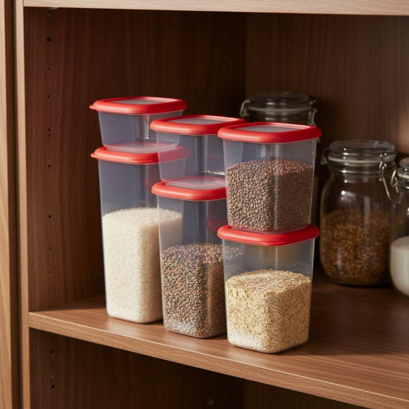6 Parça Hava Geçirmez Gıda Sak - Food Storage Containers Set incelemesi ve fiyatı