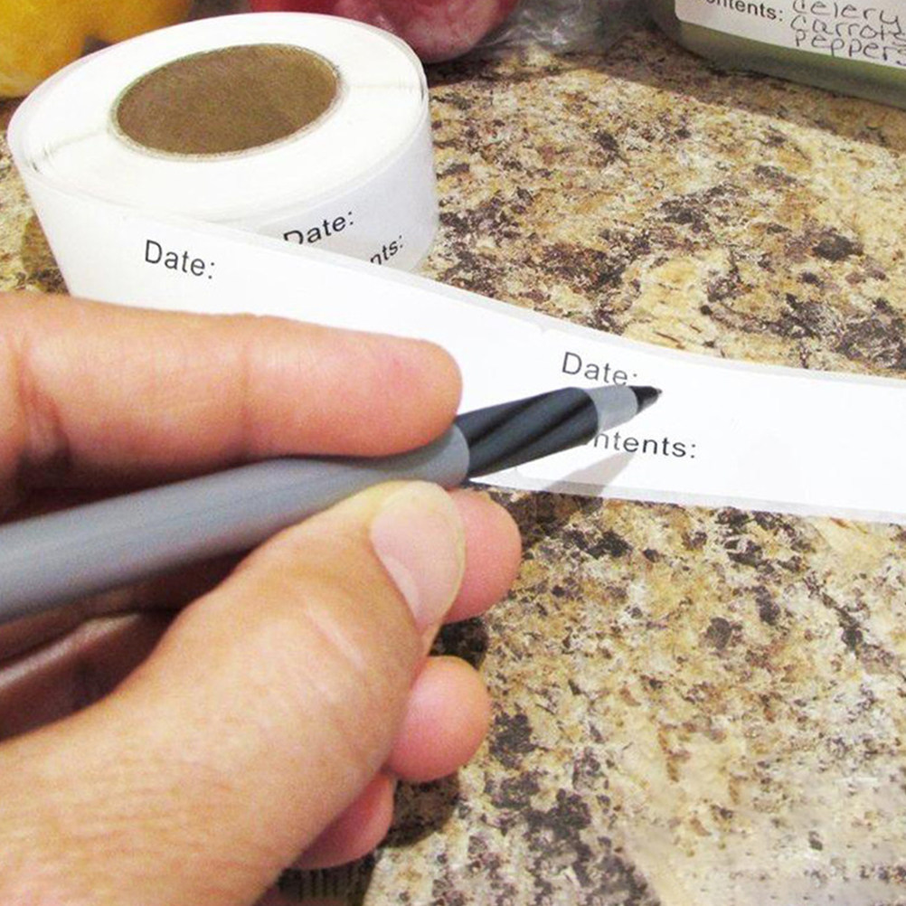 1 Rulo Yazılabilir Gıda Saklam - Food Storage Jar Labels incelemesi ve fiyatı