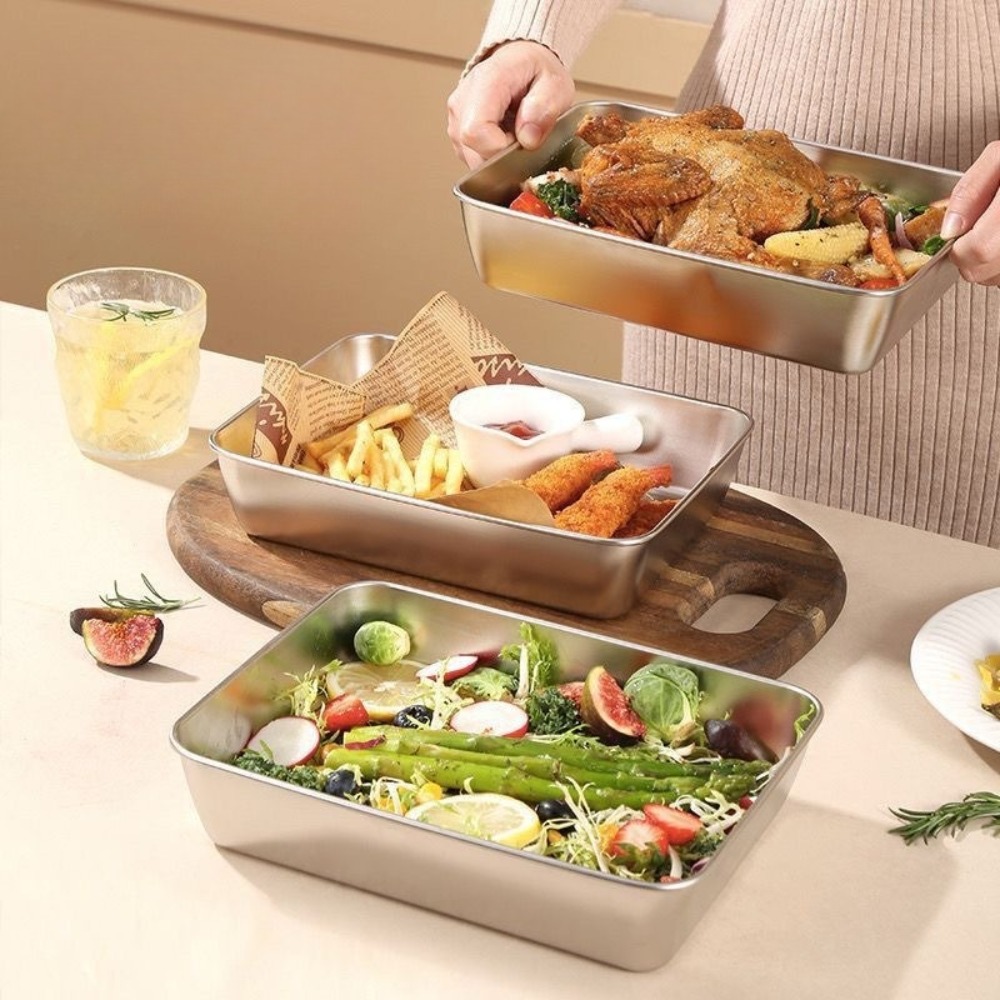 Gıda Sınıfı Paslanmaz Çelik Ka - Food Storage Stainless Steel Containers incelemesi ve fiyatı