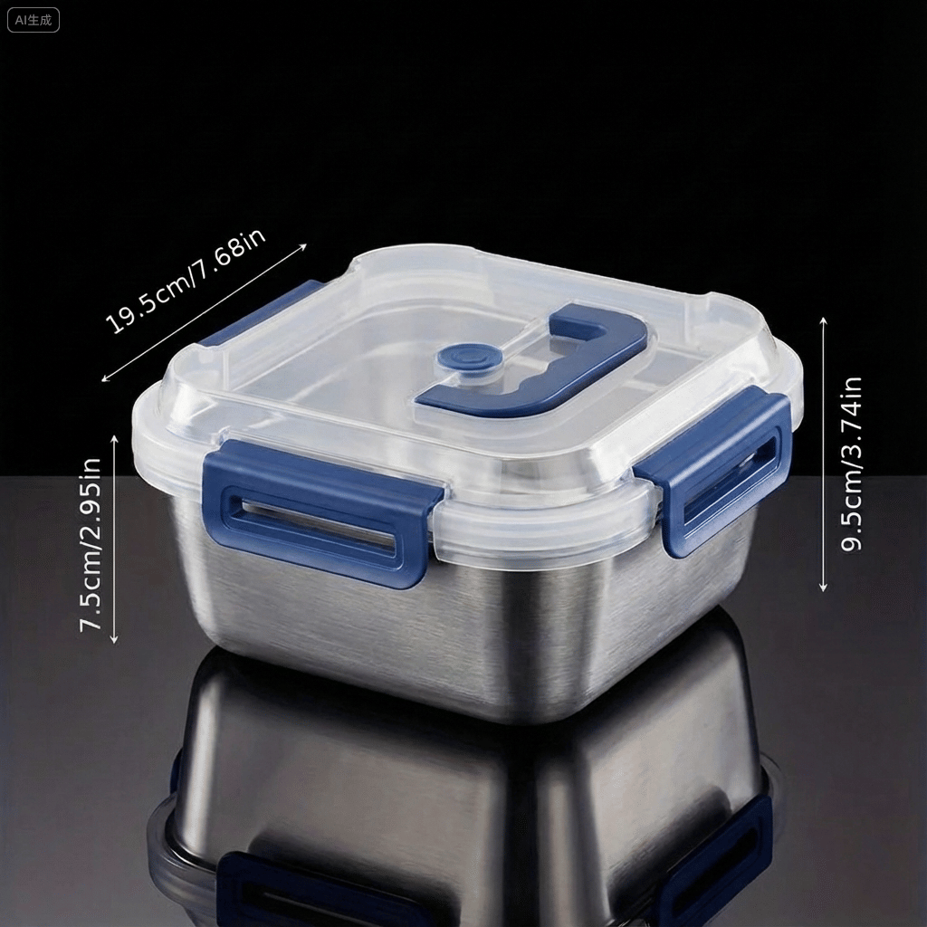 2PCS Yakimoto Mavi Kapaklı Eks - Xl Food Storage Containers With Lids incelemesi ve fiyatı