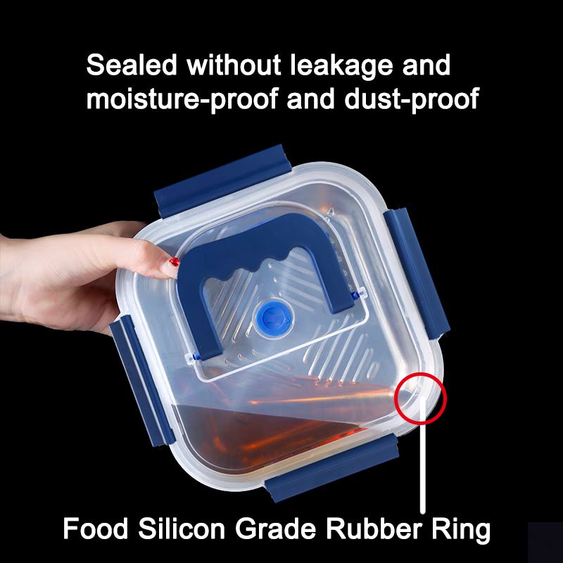 2PCS Yakimoto Mavi Kapaklı Eks - Xl Food Storage Containers With Lids incelemesi ve fiyatı