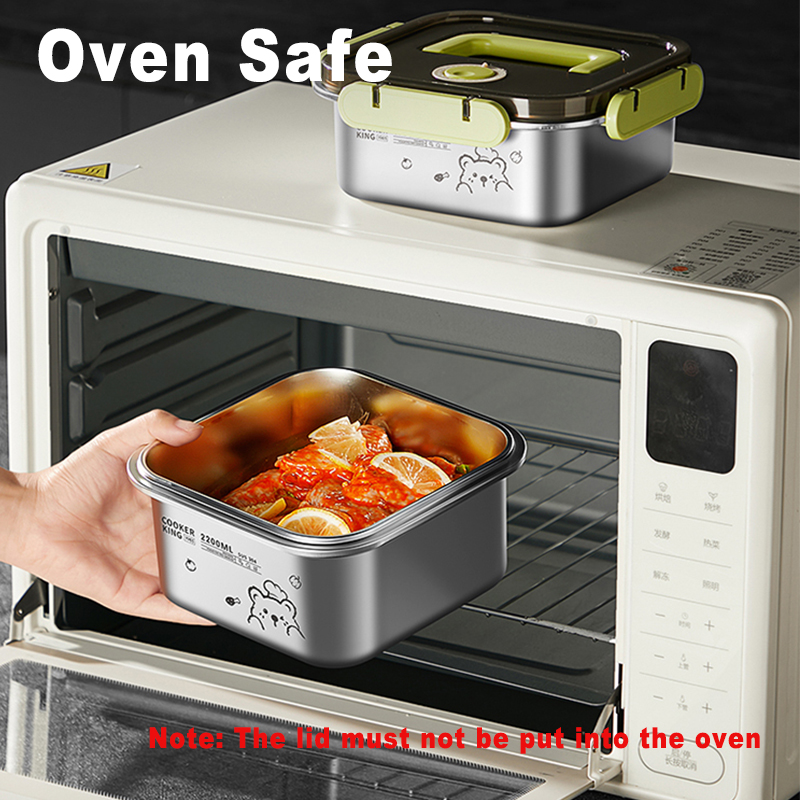 COOKER KING 420ml-6200ml Büyük - Food Storage Stainless Steel Containers incelemesi ve fiyatı