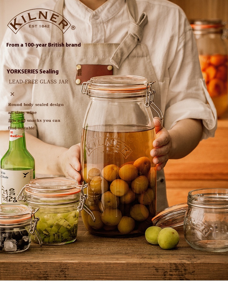İngiltere Kilner Mühürlü Kavan - Food Storage Uk incelemesi ve fiyatı