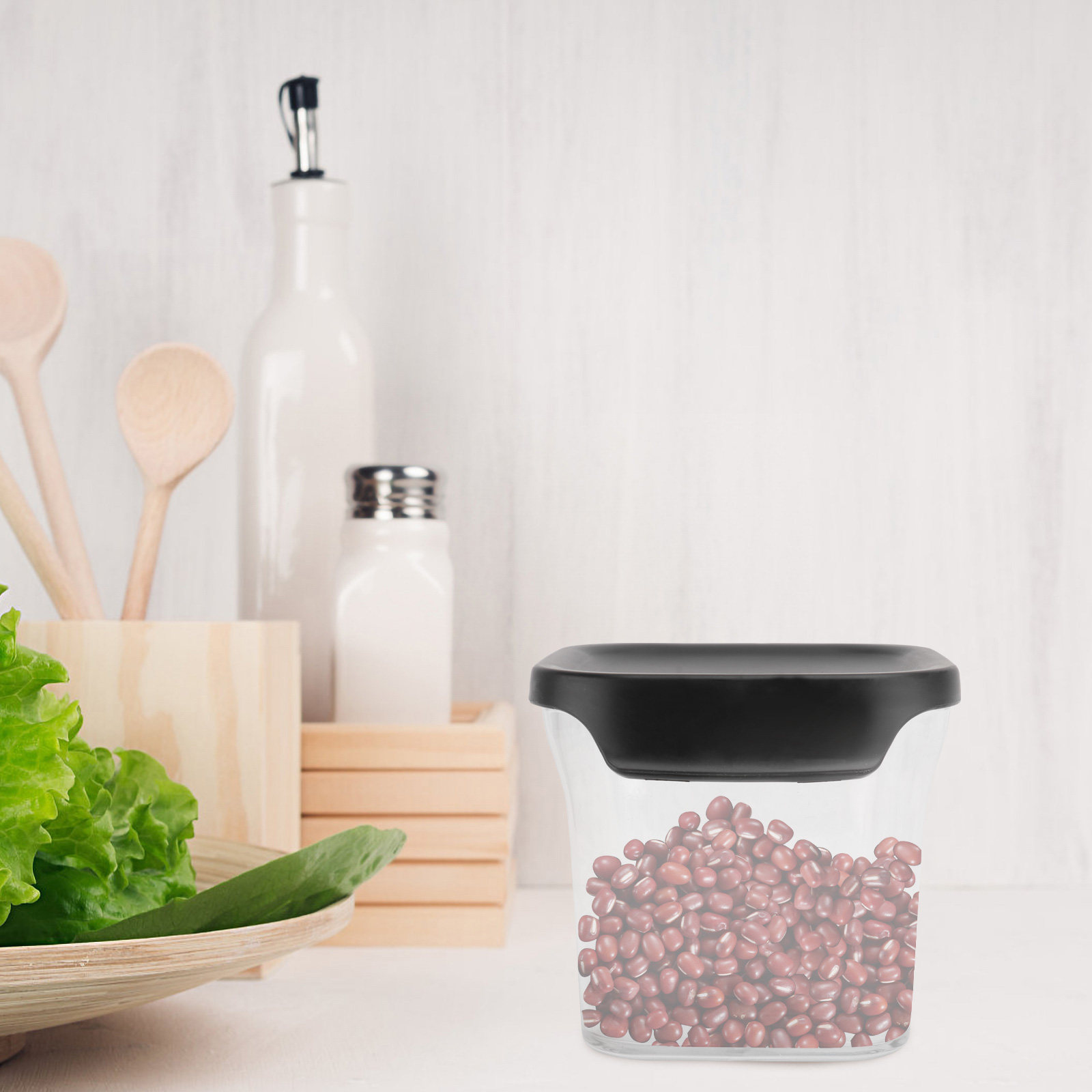630 ml Gıda Sınıfı Şeffaf Hava - Food Storage Jars Airtight incelemesi ve fiyatı