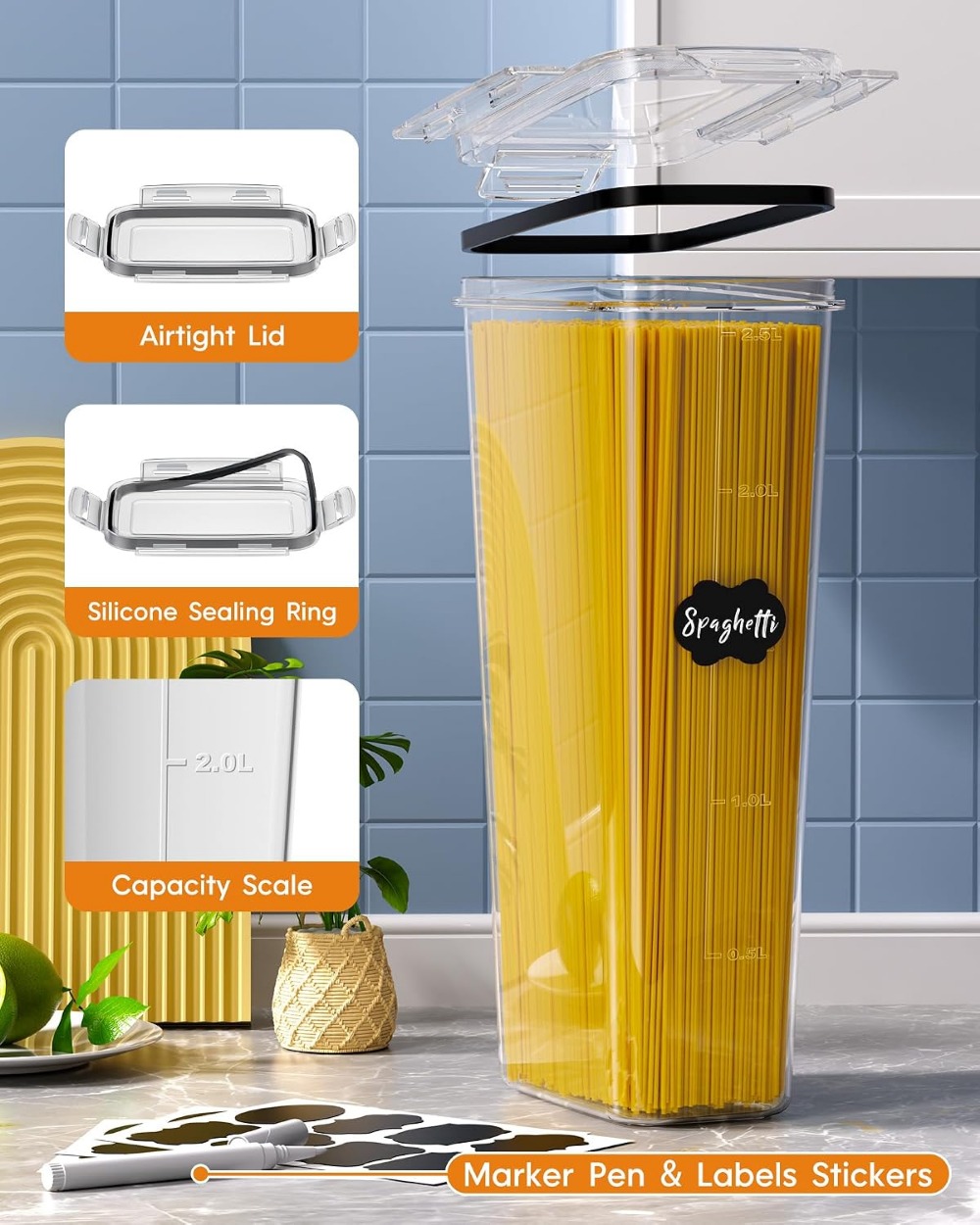24 Adet Hava Geçirmez Gıda Sak - Food Storage And Container incelemesi ve fiyatı