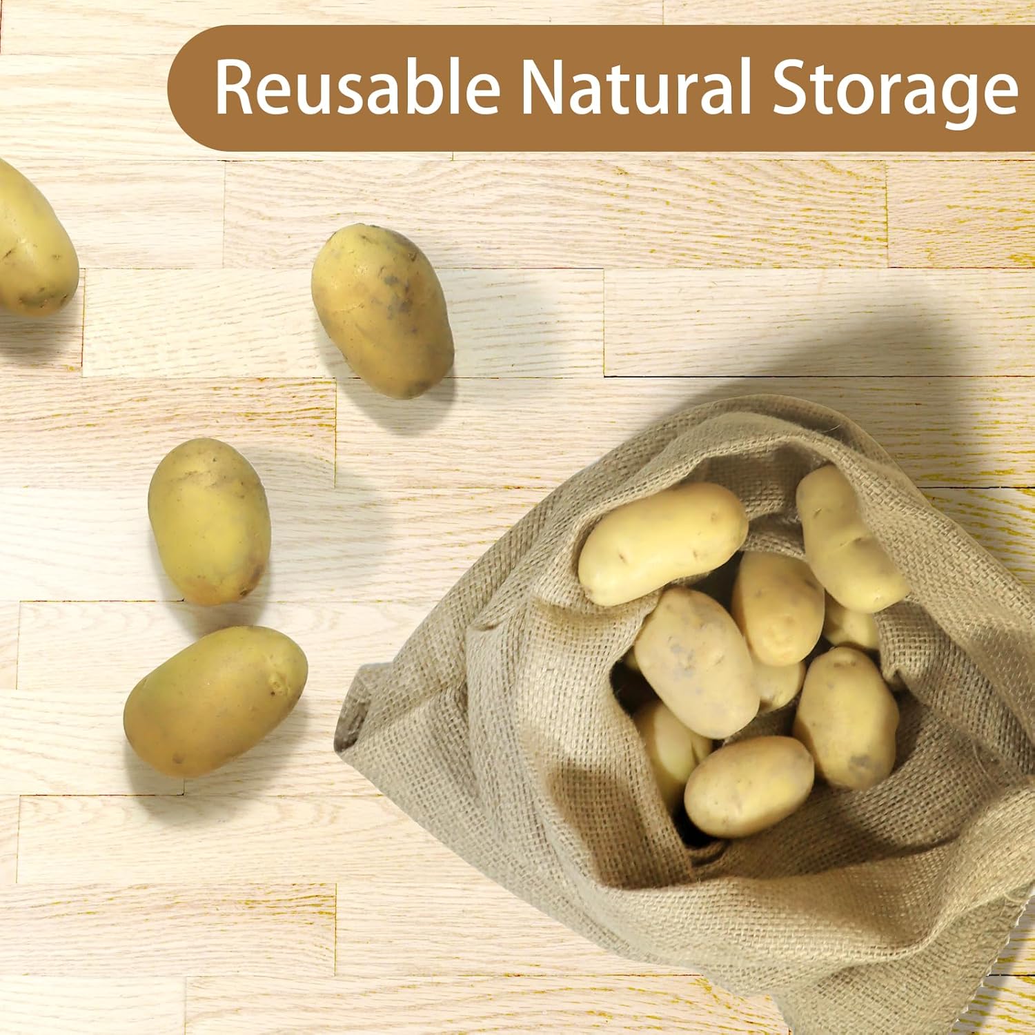 1 paket Patates Çuval Çuval Be - Food Storage In Roots incelemesi ve fiyatı
