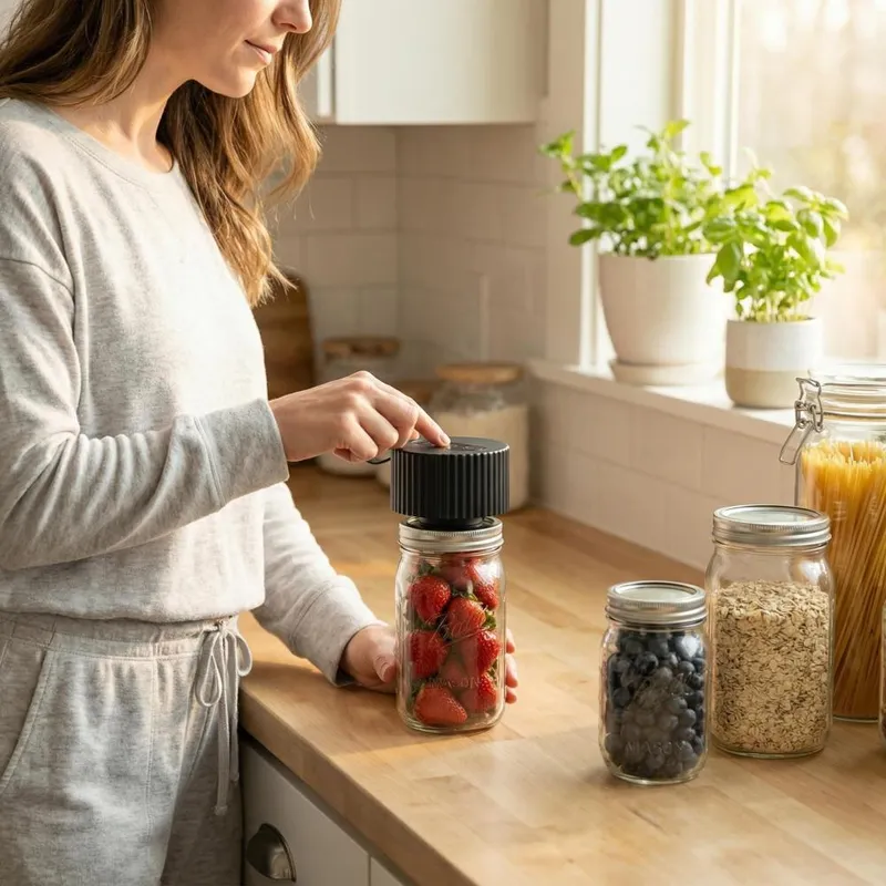 Elektrikli Mason Kavanoz Vakum - Food Storage Jars & Containers incelemesi ve fiyatı